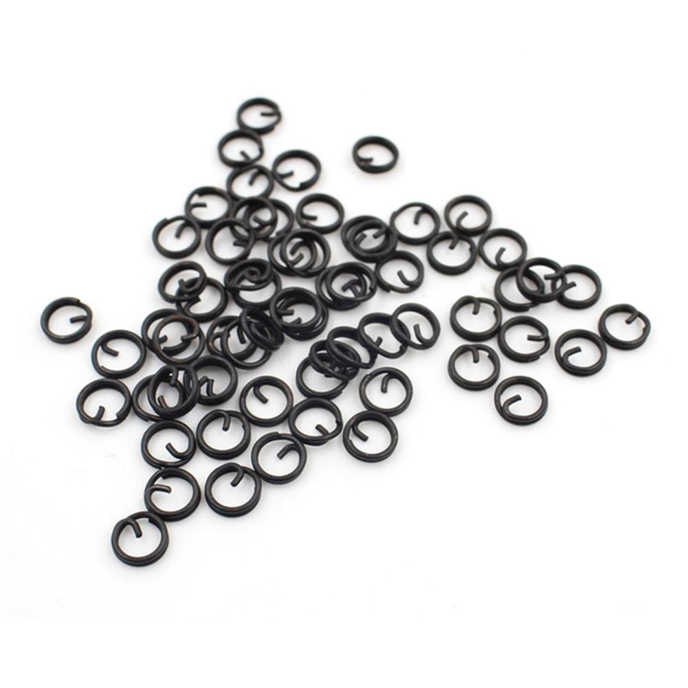 30pcs Carp Fishing Round Rig Dual Layer O Ring Fishing Tackle Accessories