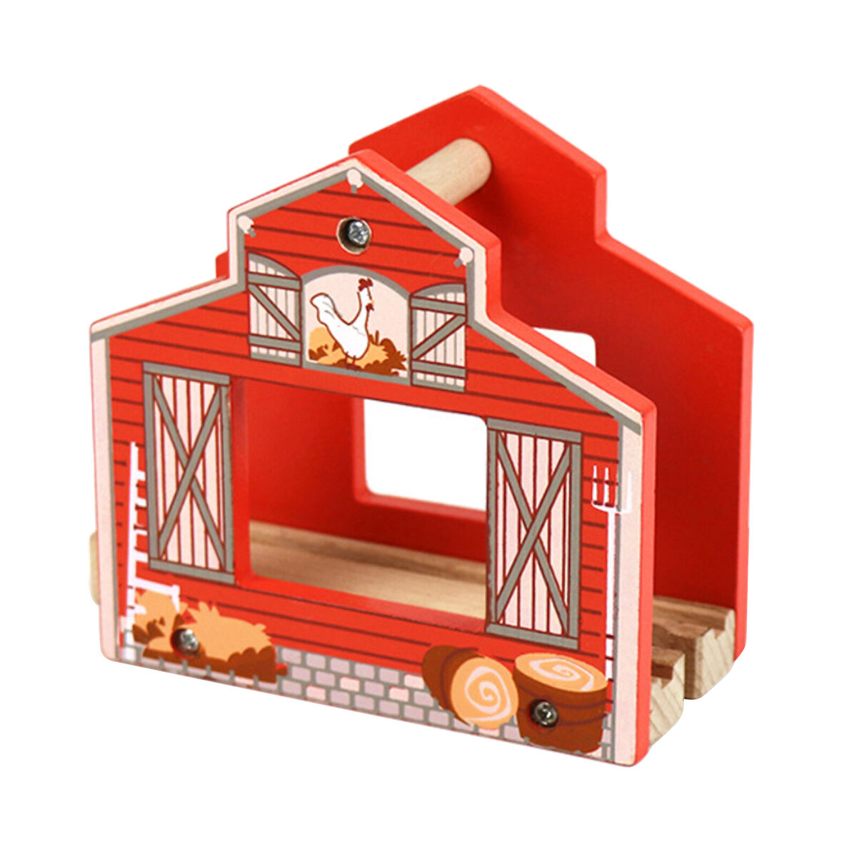 Wooden Chicken House  Track Accessories,  Set  Early