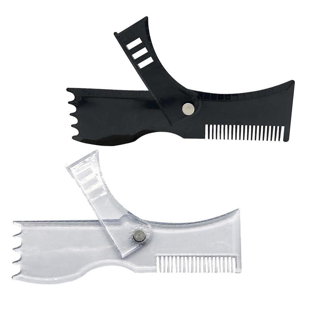 2  Beard Shaping Tool Beard Shaper Template Guide  Ruler for Men