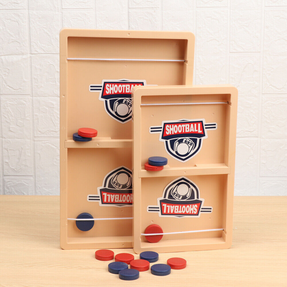 Ice Hockey Battle Board Game Fast Sling Puck Game Foosball Game Bumper Chess