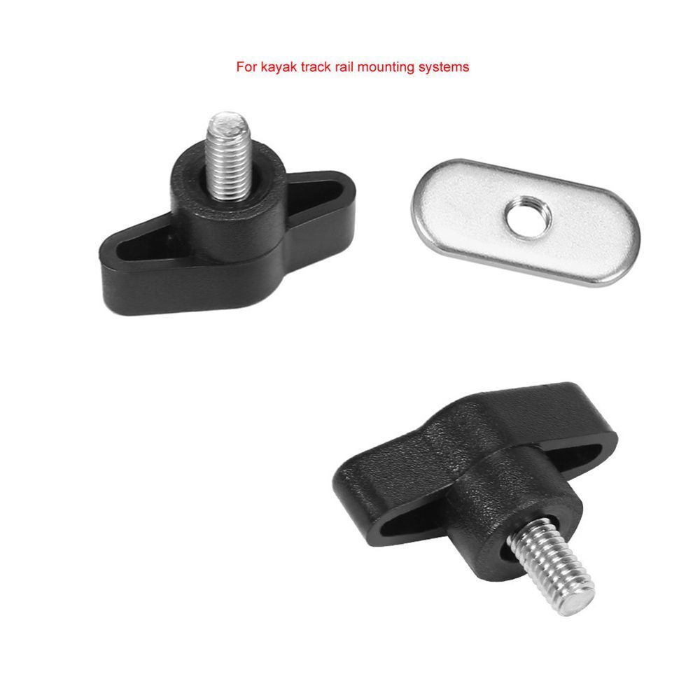 Canoe Boat Guide Rail Installation Kayak Screws Marine Spare Rail Track Nuts