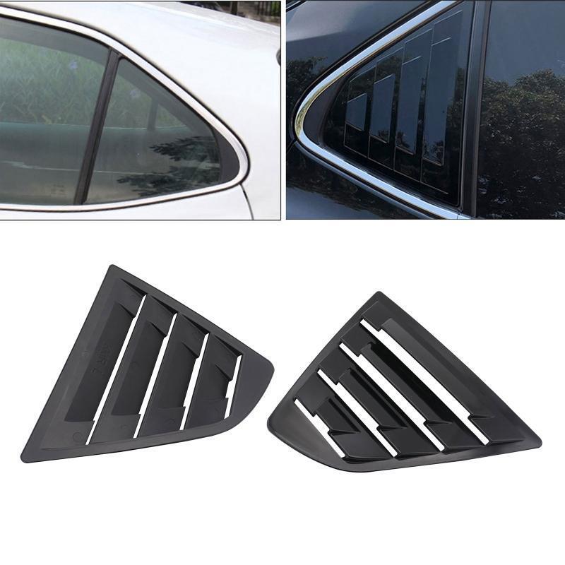 2PCS/Set For Camry 2018-2021 Rear Side Window Louvers Shutters Decoration Trim
