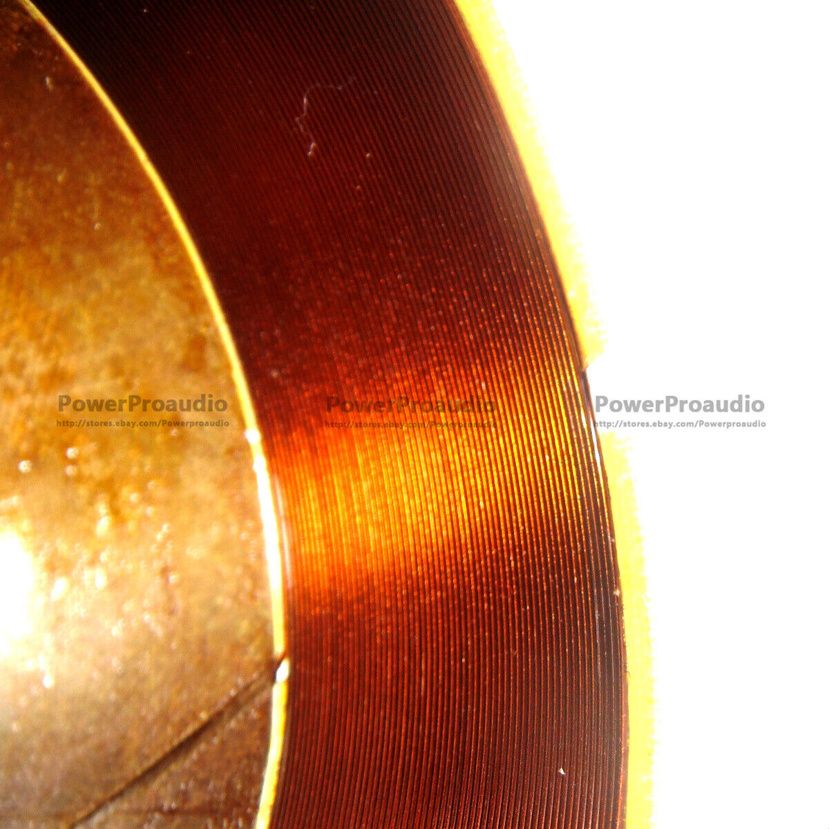 2 pcs Voice Coil 49.5mm Glass fiber woofer loudspeaker 8 Ohm In/Out 2Layers