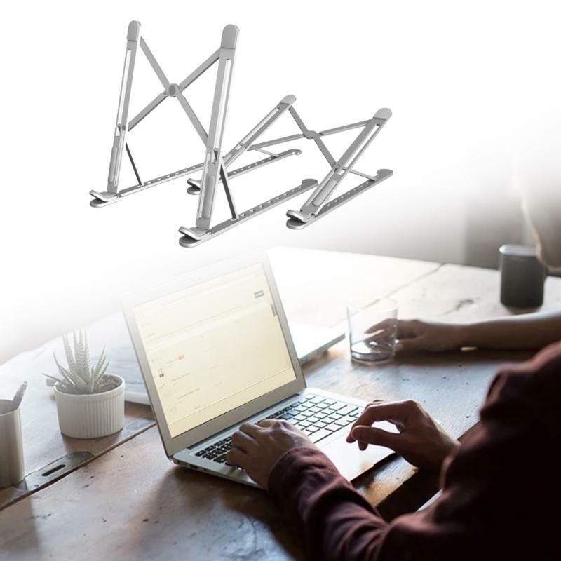 Adjustable Laptop Stand Cooling Holder Bracket for Tablet Notebook 11-17in