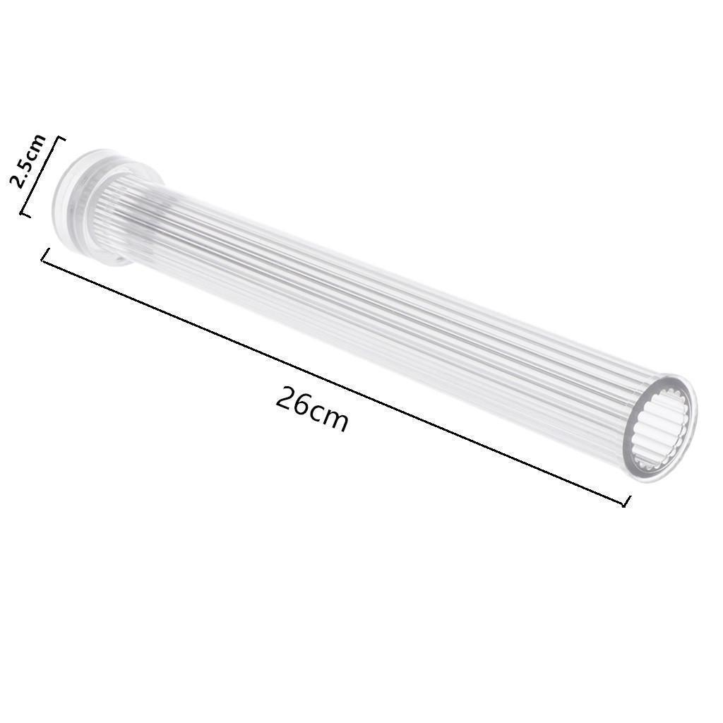 Long Plastic Stripes Candle Making Mold Pillar Shaped DIY Candle Mould