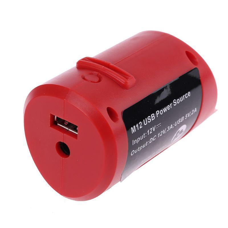 Replacement USB DC12V M12 Charger For Milwaukee 49-24-2310 48-59-1201 Lithium