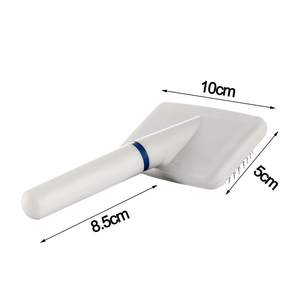 Plastic Fur Cleaner Pet Cleaning Comb Dog Massage Bath Brush Cat Hair Grooming