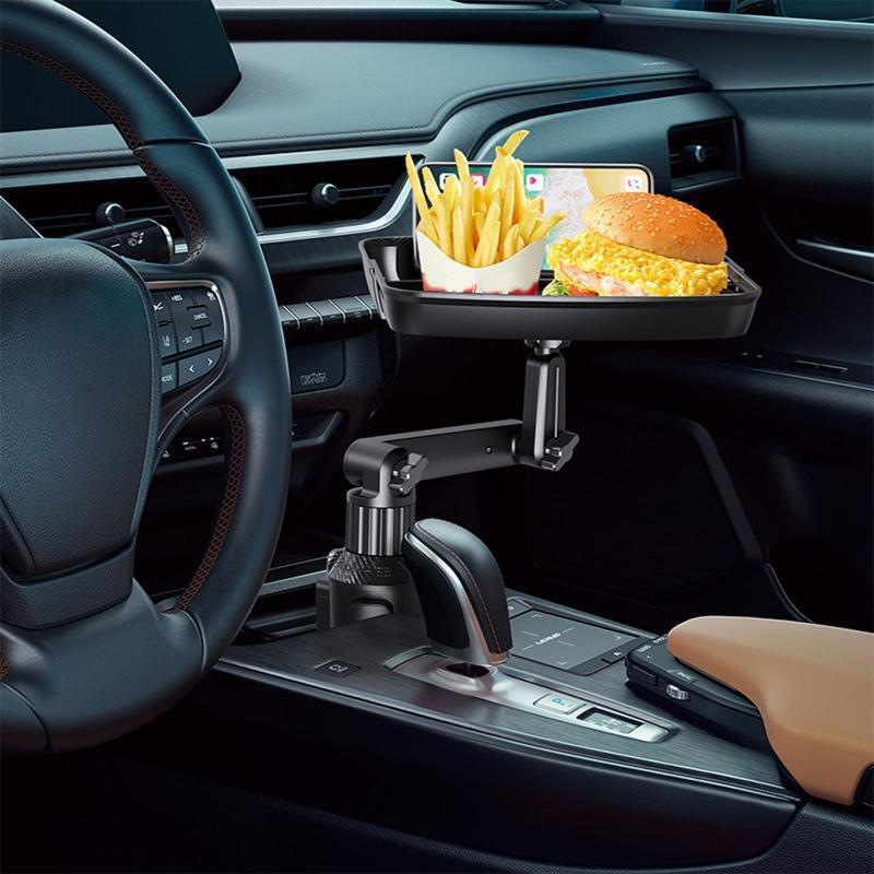 Multifunctional Car Cup Holder Expander Adapter Car Tray Beverage Coffee Table