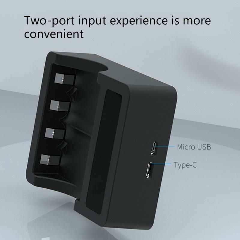 2 Pcs 2000mAh Battery Pack & Charger Station for -Xbox One/One S/One X
