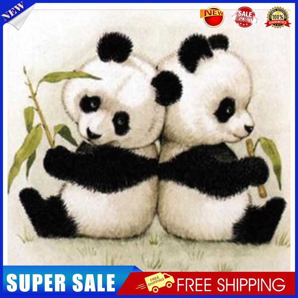 DIY 5D Embroidery Lovely Panda Diamond Painting Handmade Cross Stitch Craft