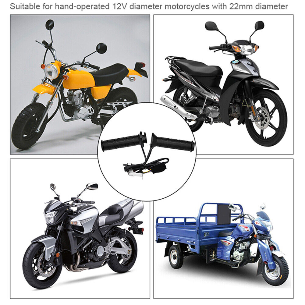 CS-095D1 7/8 Motorcycle Handlebar Electric Heated Grips for Motorbike ATV