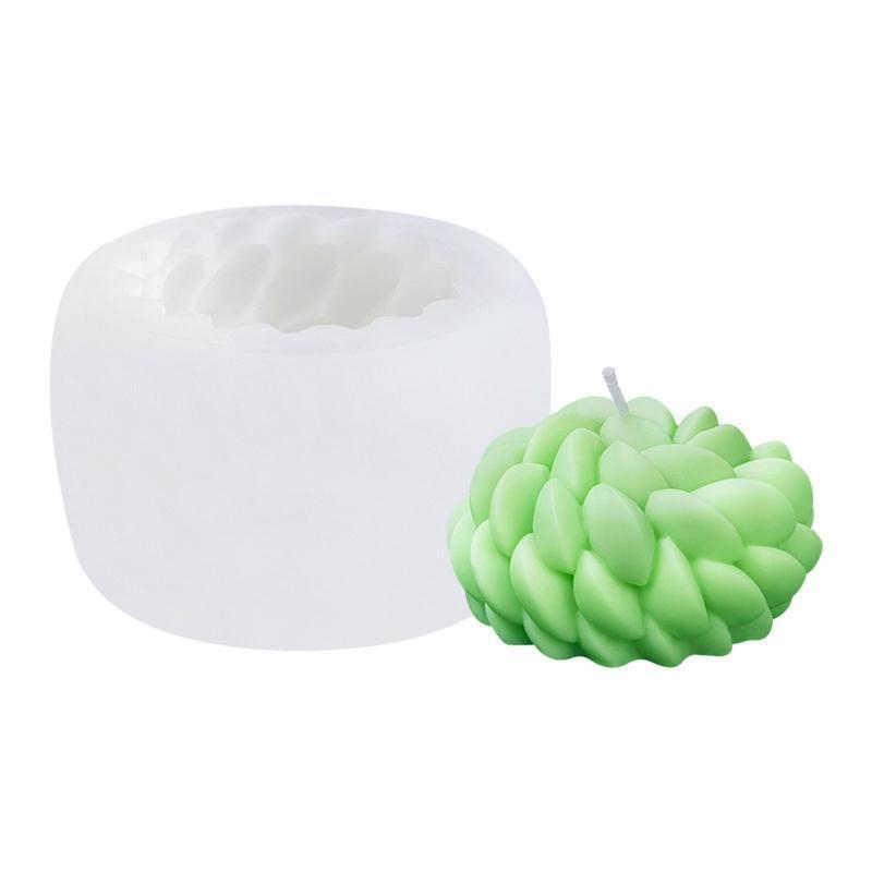 Flower Silicone Mold Scented Candle Soap Plaster Fondant Making Mould