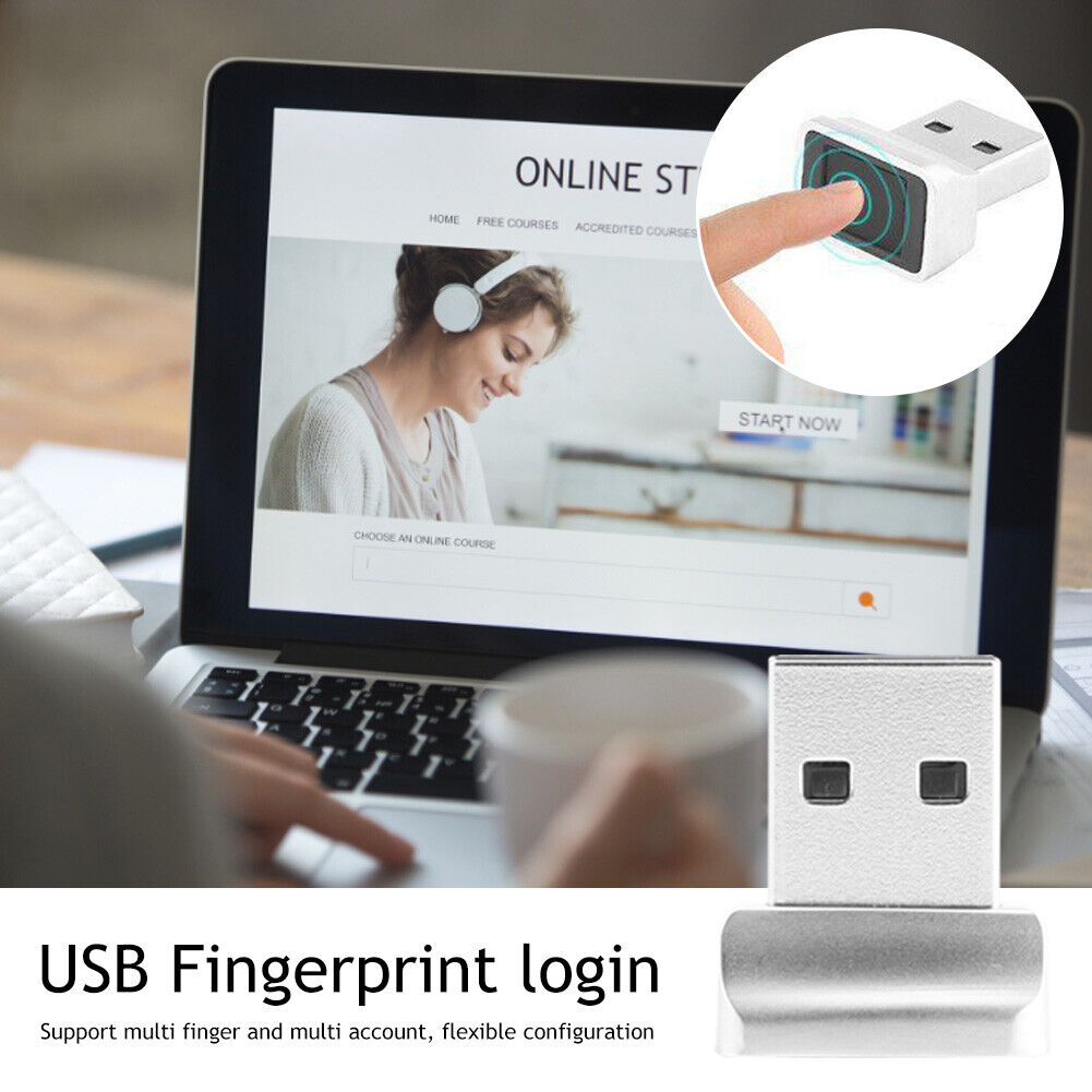USB Fingerprint Reader Fingerprint Scanner Module Biometrics Security Key