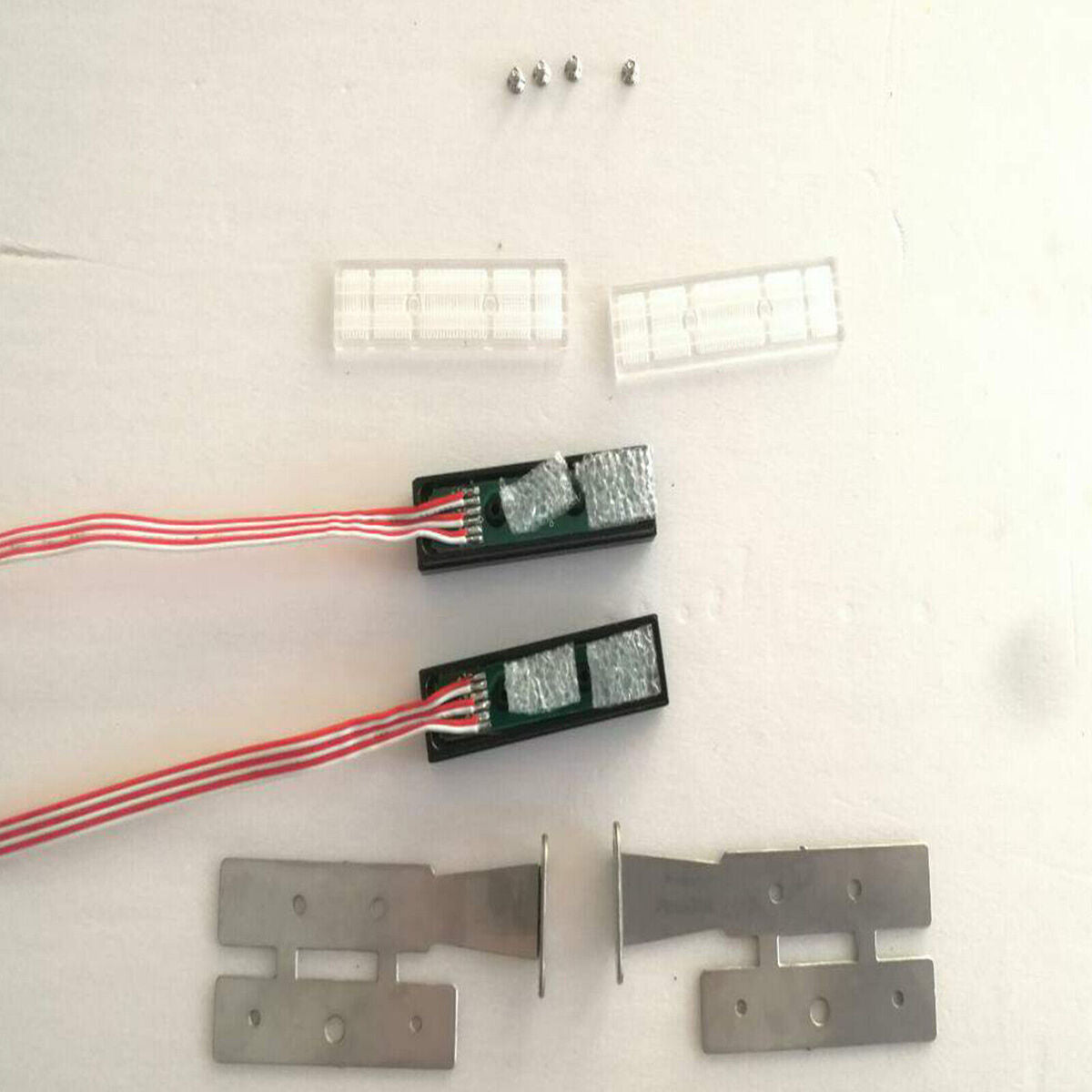 For 1/14 Tamiya Scania R620 1851 56352 Man RC Truck Metal Tail LED Light Bar Set