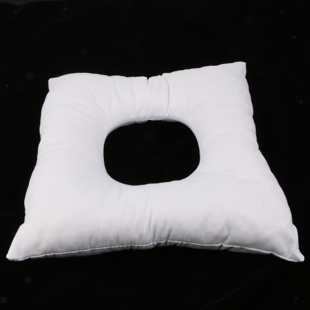 Foam SPA Massage Bed Table Face Down Rest Cradle Cushion Pillow Pad White