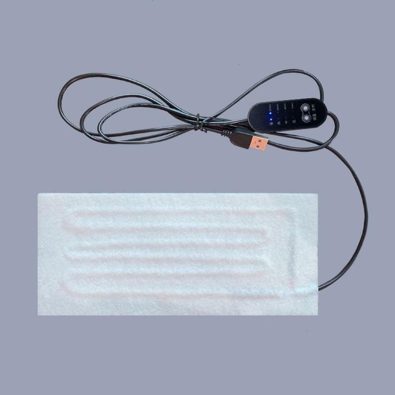 USB Heating Film Electric Winter Heat Mat 5V Heating Pad Hand Warmer Accessories