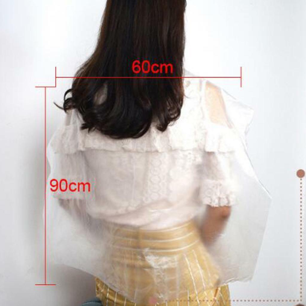 100 * Disposable  Cutting Cape Salon Gown  Barber  90x60cm