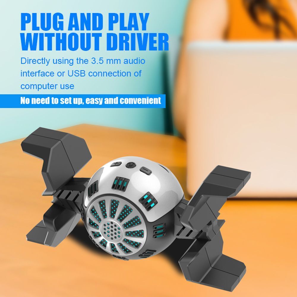 USB Condenser Microphones 3.5 Microphone For PC Computer Laptop High Volume