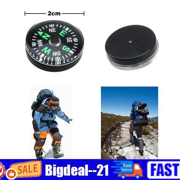 12pcs Portable Mini Precise Compass North Guider for Camping Hike Survival