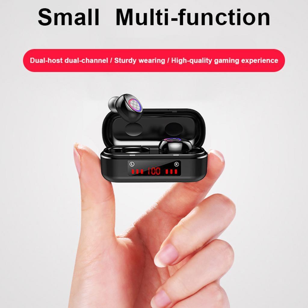 Wireless Earphones Earbuds And Noise Canceling HiFi Charging Case