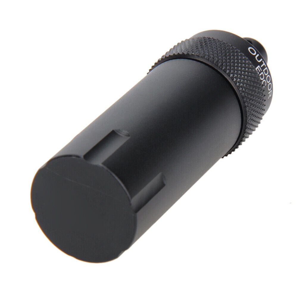 EDC Survival Waterproof Pill Case Box Container Hiking Emergency Gear