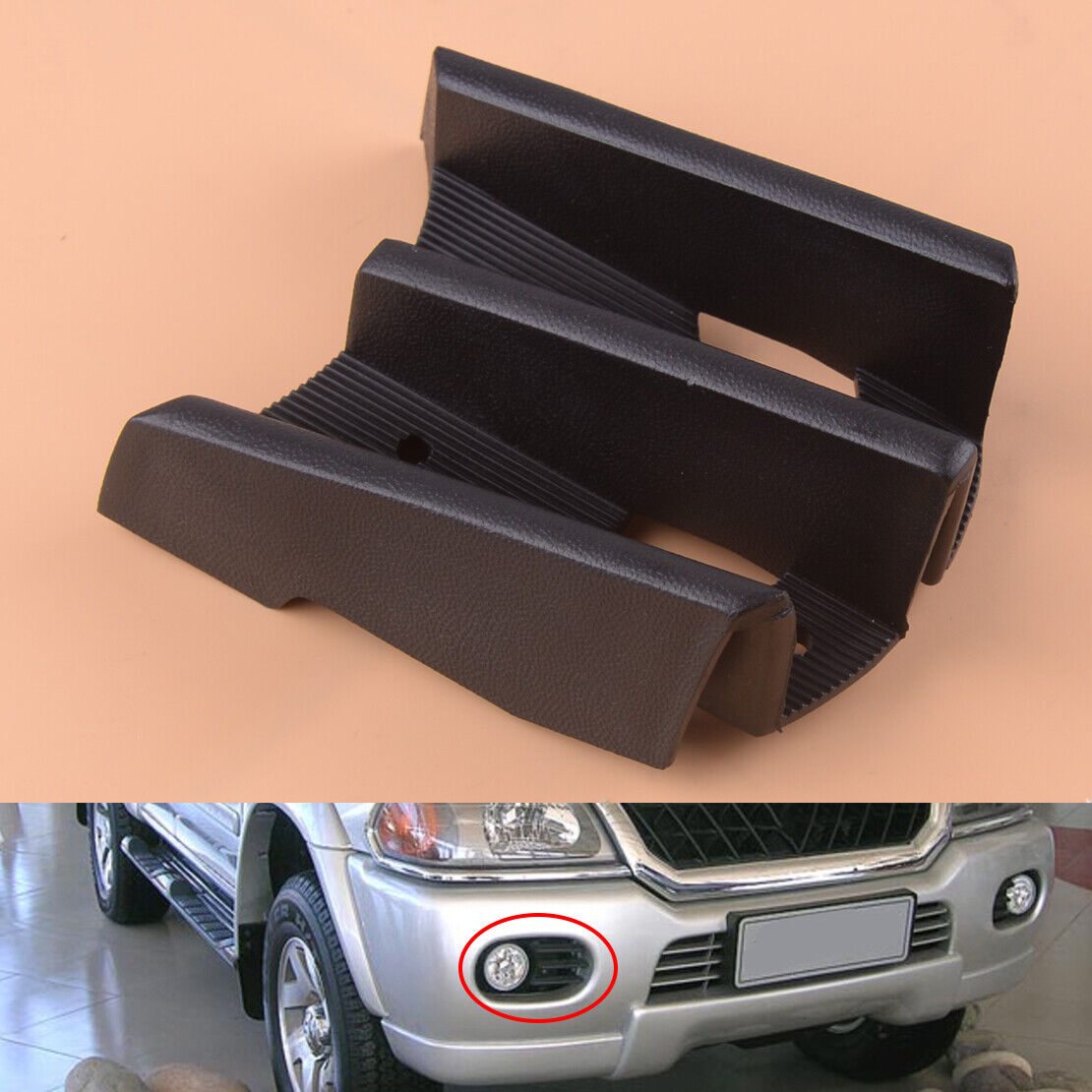 Right Fog Light Lamp Grille Fit for Mitsubishi Montero Pajero Shogun Sport li