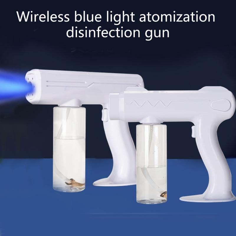 Wireless Nano Blue Ray Spray Sterilizer Handheld Sprayer Home Disinfection Clean
