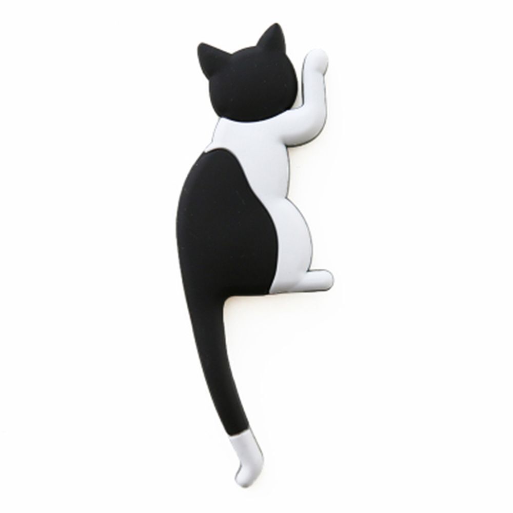 Wall Storage Towel Hanger Cat Tail Hook Key Holder Fridge Magnet Bendable