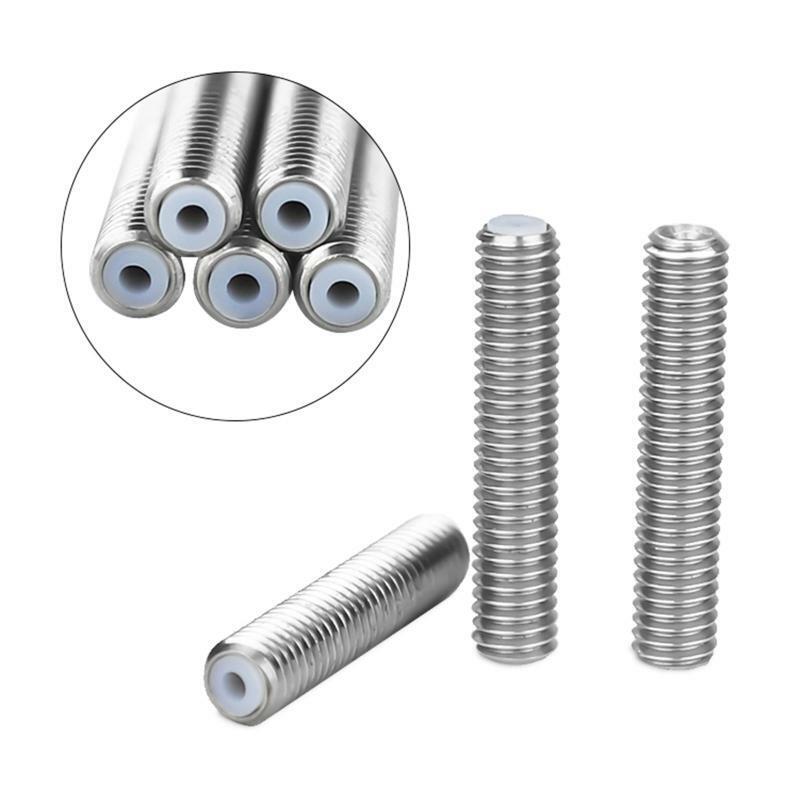 15pcs 1.75mm Throat Tube+0.4mm Extruder Nozzle Print Heads+Heater Blocks Hotend