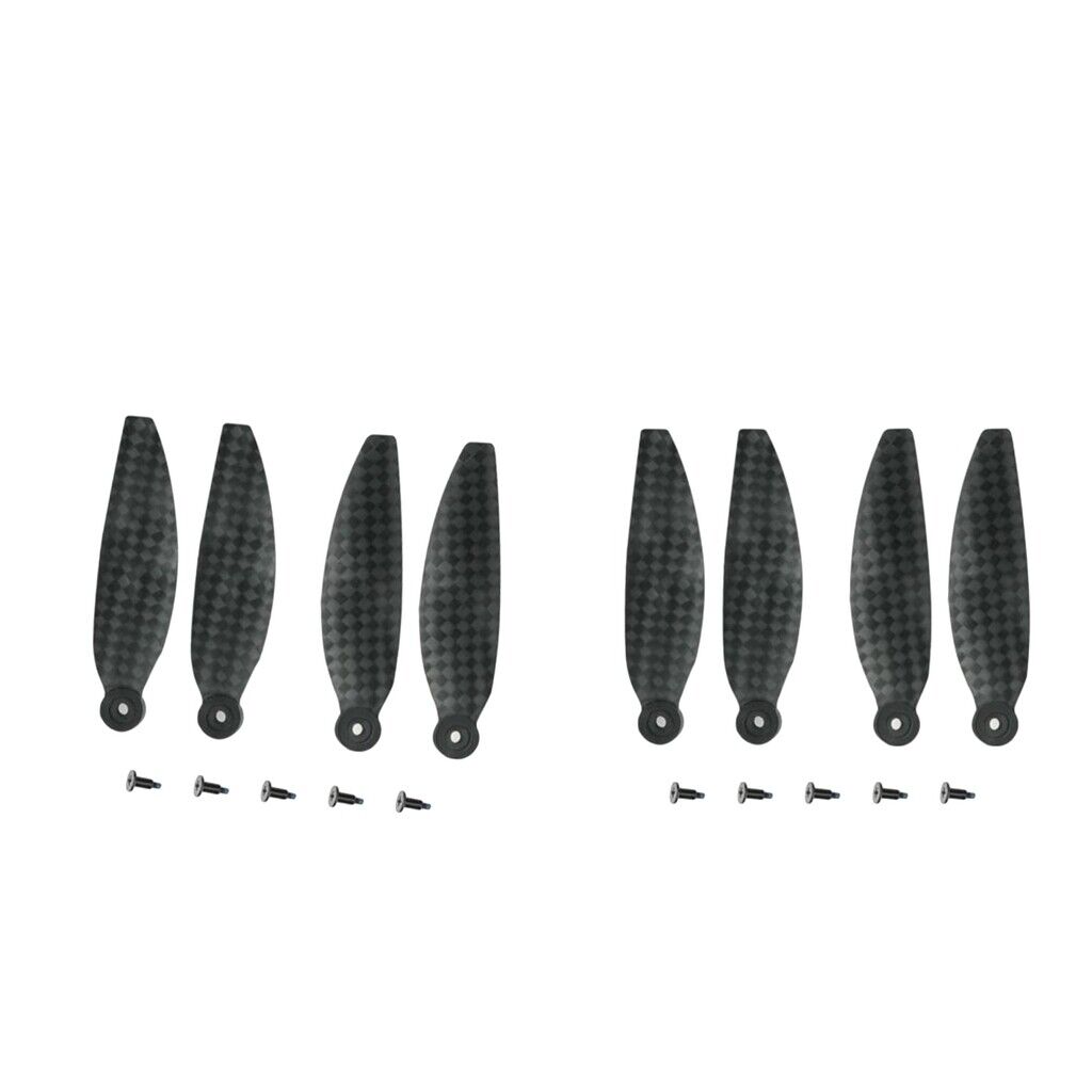 8pieces Carbon Fiber Propellers For DJI  Mini    Black