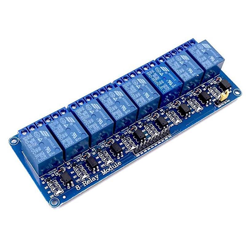 8 Way 5V Relay Module High Power Relay Control Board Single Switch Relay Board