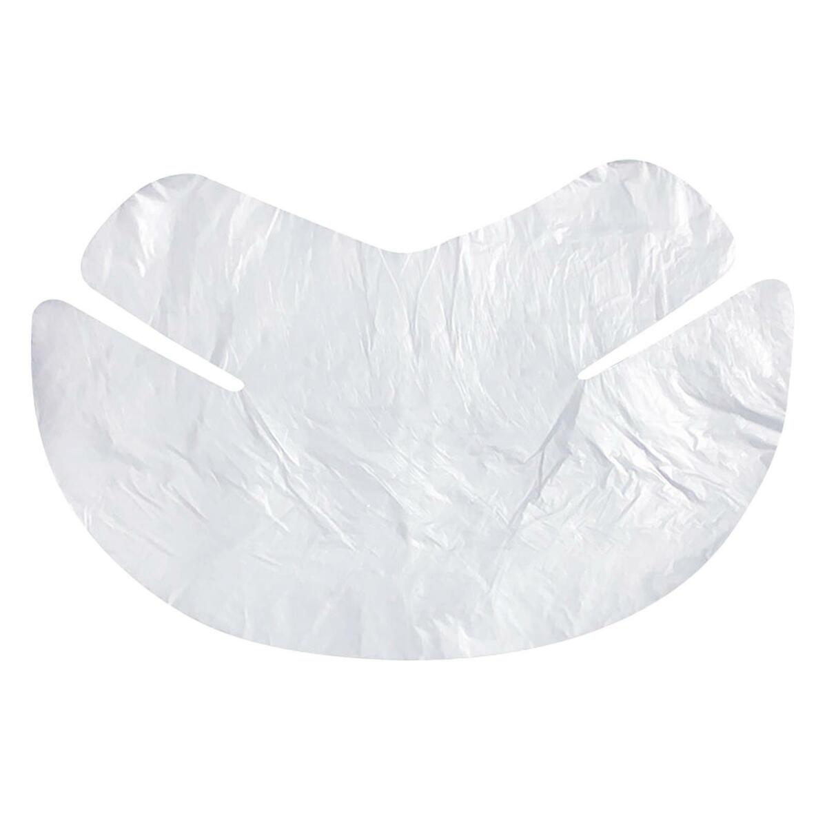 of 200 Disposable Neck Wrap  Beauty Transparent Plastic Film Neck