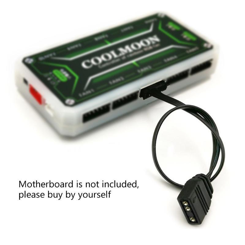 for COOLMOON Brand Controllers Dedicated Adapter Cable  6.69in 5V 6Pin