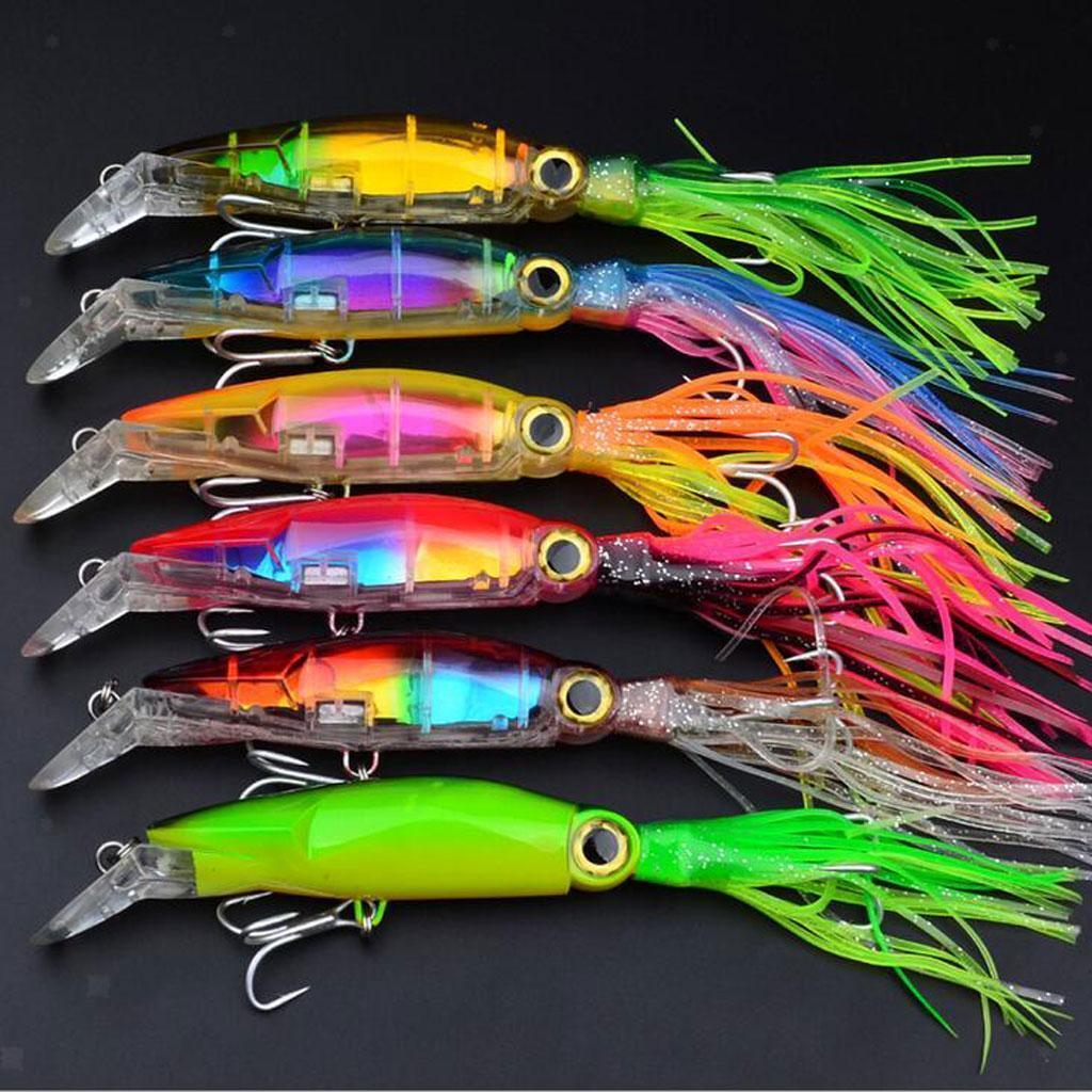 2pcs, Fishing Skirts   Squid Lure Octopus Lure Tuna Marlin Trolling Lure