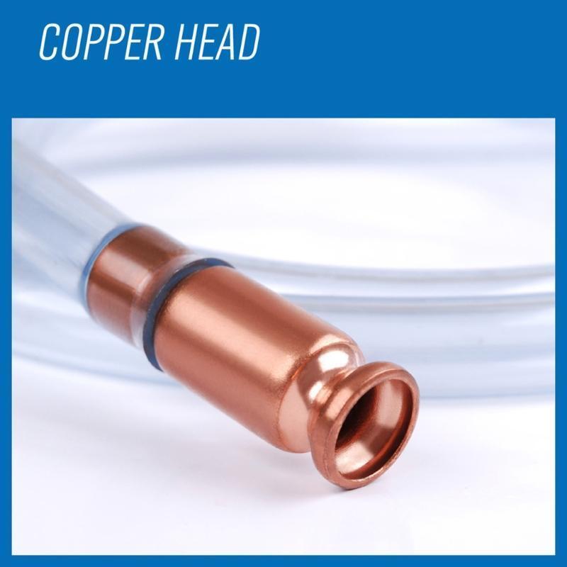 18mmx1.8meters Siphon Safety Self Priming Hose Fuel Water Transfer Siphon Hose