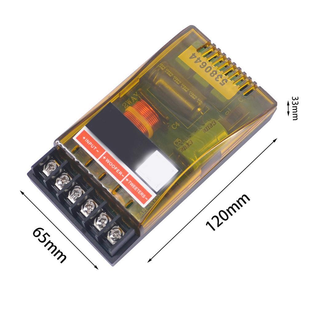 2-6ohm 16mm 2 Way Treble + Car Speaker Filter Filter