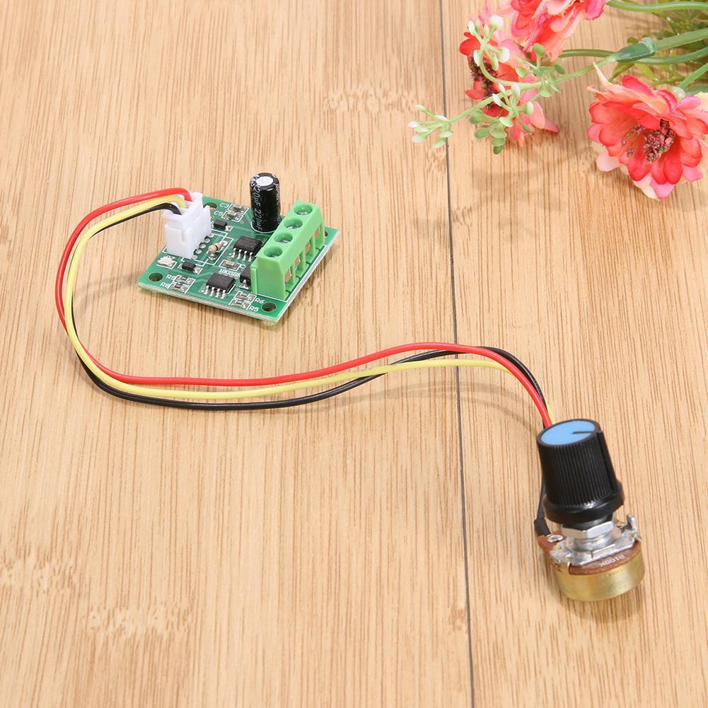 PWM DC Motor Speed Regulator 1.8V 3V 5V 6V 12V 2A Speed Control Module