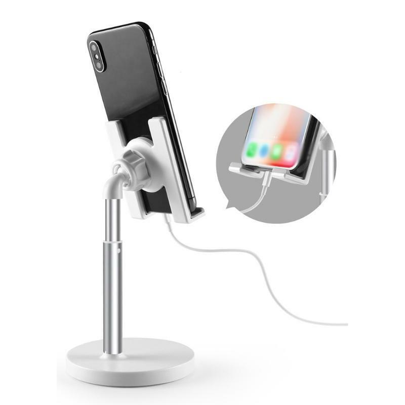 Desktop Phone Holder 360°Adjustable Desktop Mobile Phone Holder with 360 Degree