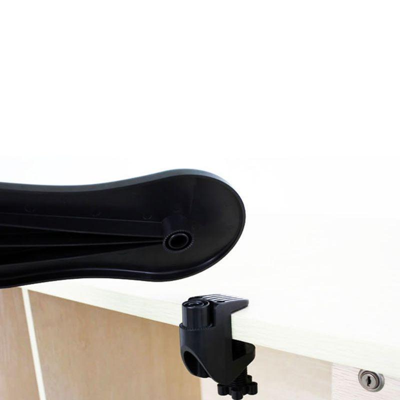 Aluminum Alloy Rotating Wrist Rest, Padded Armrest Ergonomic Arm Rest Support
