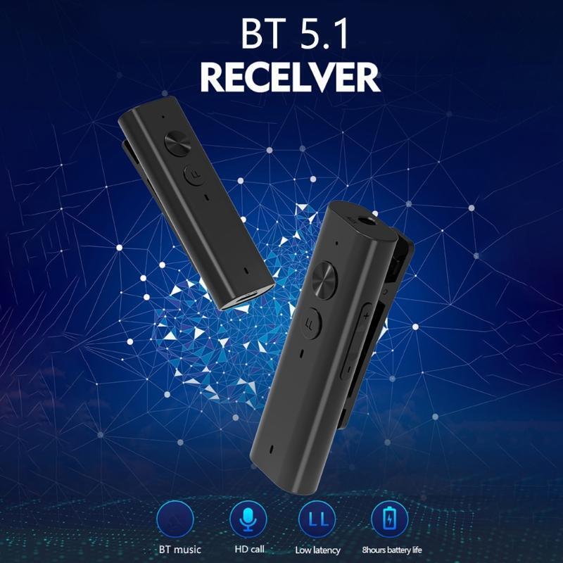 Wireless Bluetooth-compatible Receiver Universal 3.5mm Jack Audio Adapter