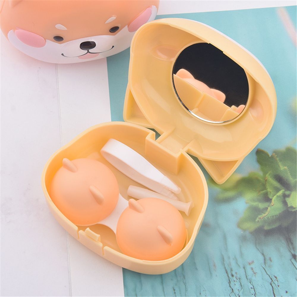 Inu Storage Soaking Box Contact Lens Kit Contact Lens Case Holder Container