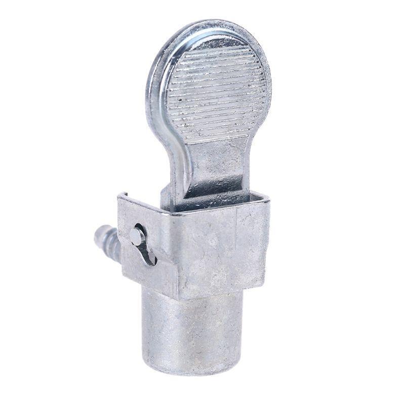 Mini Air Compressor Inflator Tyre 1/4 in Lock Chuck Hose End with Barb Connector