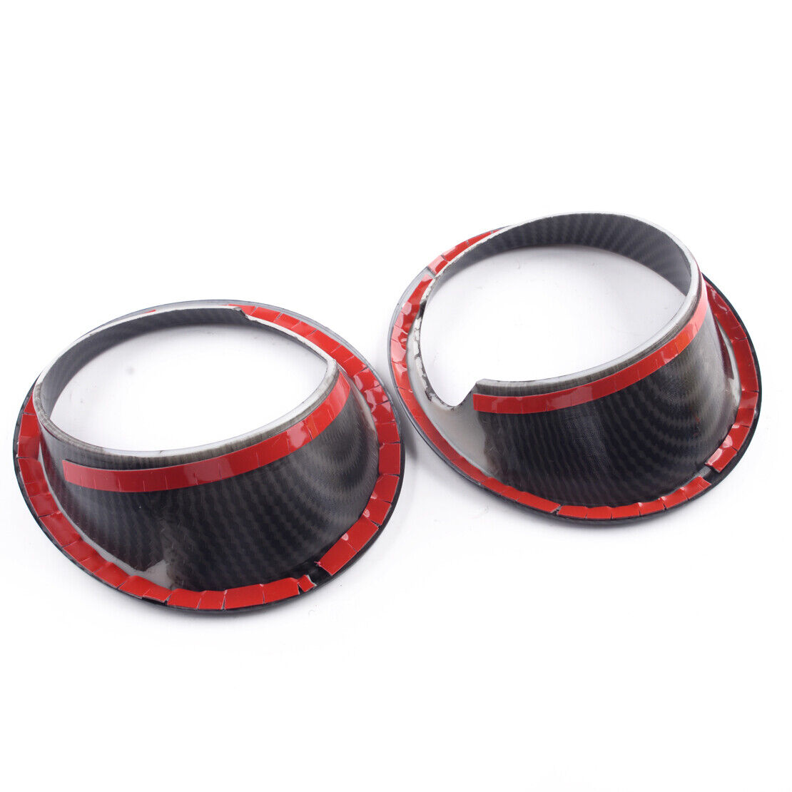 2pcs Front Fog Light Lamp Ring Trim Cover Fit For BMW X5 F15 14-2018