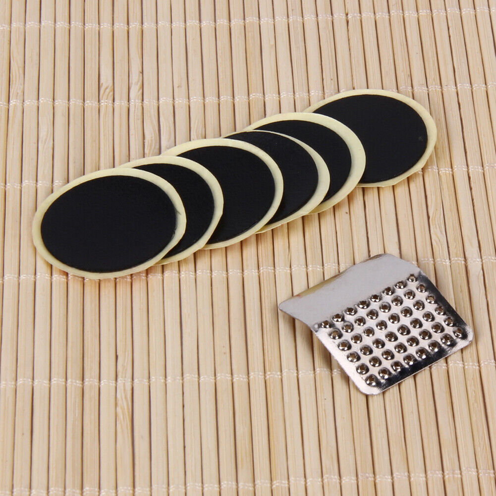Cycling Bicycle Bike Repair Fix Kit Flat Tire Tyre Tube Patch Glueless Kit