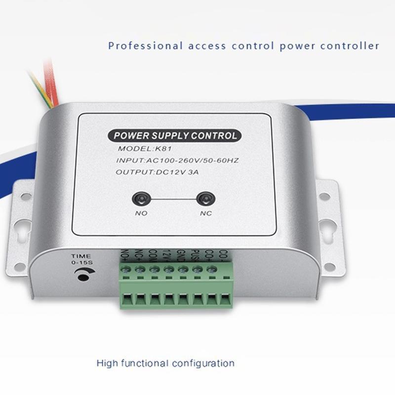 DC12V 3A Power Supply Controller Door Access System Accessories for Door Access