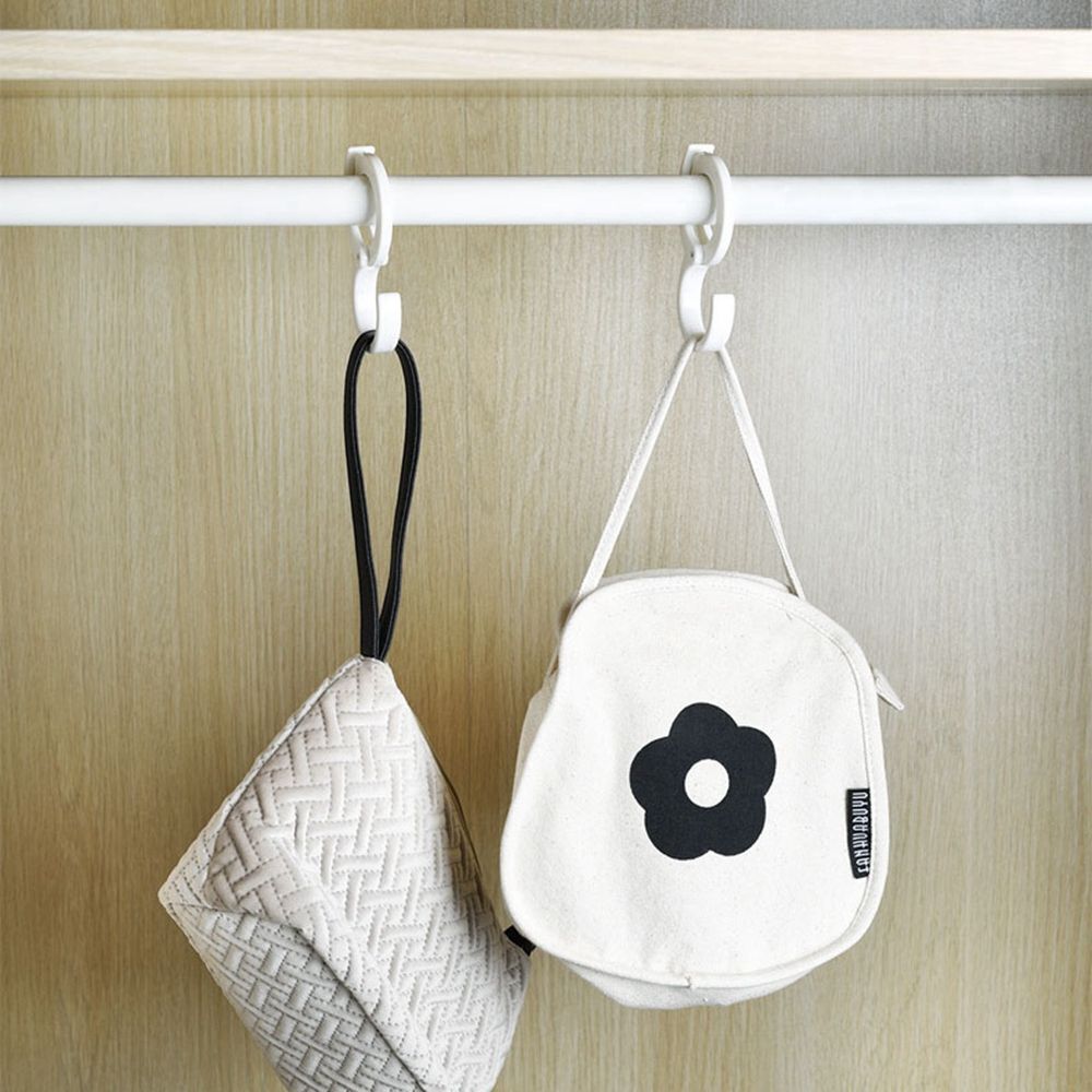 Buckle Rail Crossbar Clips Desk Hook S shape Hooks Hanging Coat Hanger