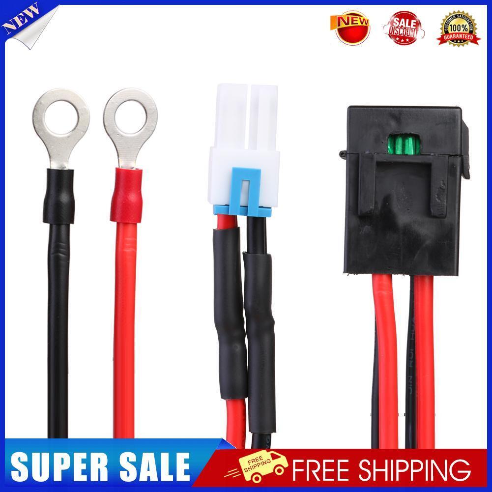 1m 30A 4Pin Short Wave Car Charger Power Cable for ICOM IC7000 IC7600 Radio