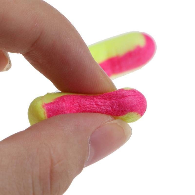 10 Pairs Earbuds Washable Ear Plugs Comfortable to Wear Eartips Foam Earplugs