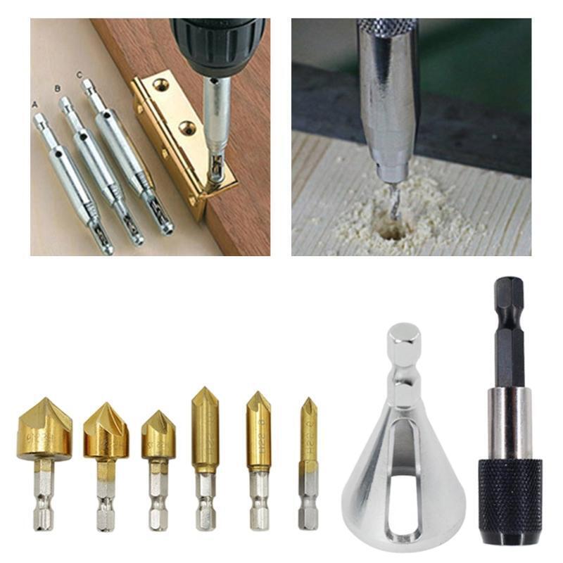 Deburring External Chamfer Tool Triangular Remove Burr Tools Corner Trimming