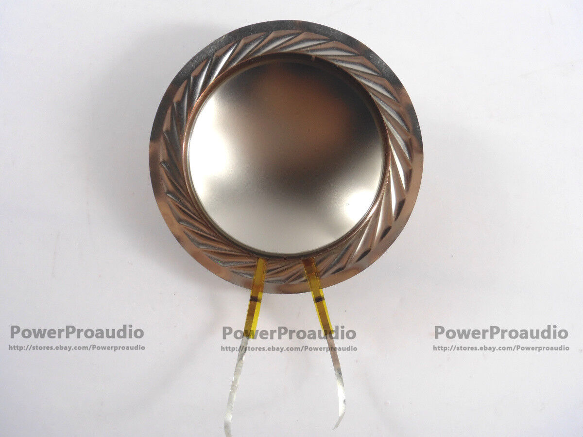 2x Titanium Dome+ Voice coil Round Wire 8ohm 44.4mm Tweeters Voice Coil